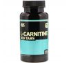 Optimum Nutrition, L-карнитин, 500 мг, 60 таблеток