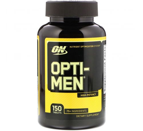 Optimum Nutrition, Opti-Men, 150 таблеток