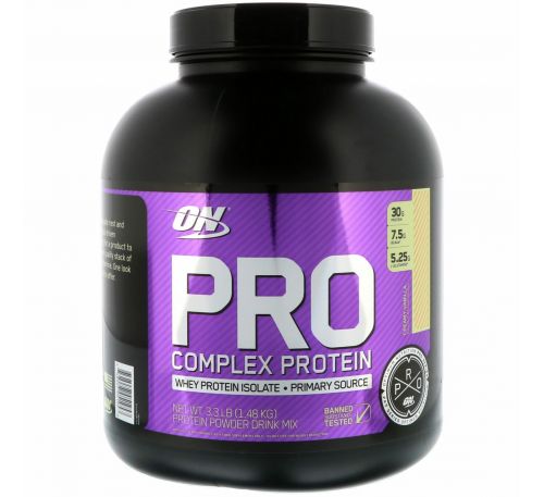 Optimum Nutrition, Pro Complex Protein, сливочная ваниль, 1,48 кг