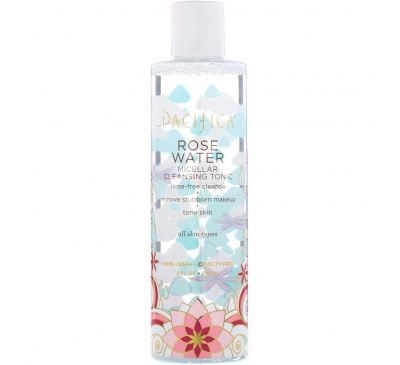Pacifica, Rose Water, Micellar Cleansing Tonic, 8 fl oz (236 ml)