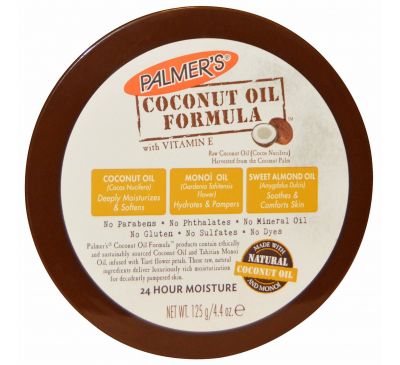 Palmer's, Coconut Oil, Body Cream, 4.4 oz (125 g)