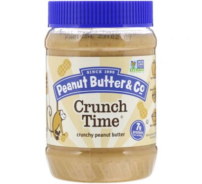 Peanut Butter & Co., Crunch Time, спред из арахисового масла, 16 унц. (454 г)