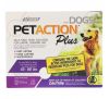 PetAction Plus, For Dogs, 45-88 lbs, 3 Doses - 0.091 fl oz (2.68 ml) Each