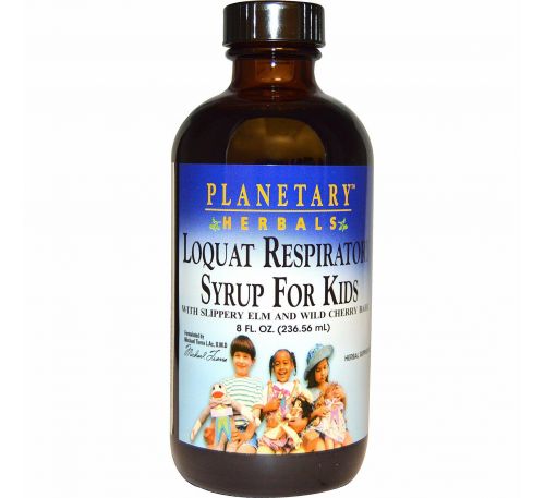Planetary Herbals, Сироп для детей с мушмулой, 8 жидких унций (236,56 мл)