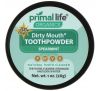 Primal Life Organics, Зубной порошок для грязного рта, сладкая мята, 1 унция (28 г)
