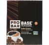ProBar, Base, Protein Bar, Coffee Crunch, 12 Bars, 2.46 oz (70 g) Each