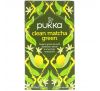 Pukka Herbs, Зеленый чай маття, 20 пакетиков зеленого чая, 1,5 г (0,05 унций) каждый