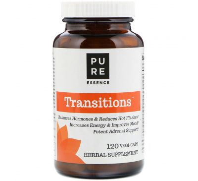 Pure Essence, Transitions, 120 капсул в растительной оболочке