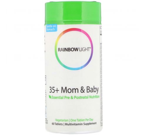 Rainbow Light, 35+ Mom & Baby, 60 таблеток