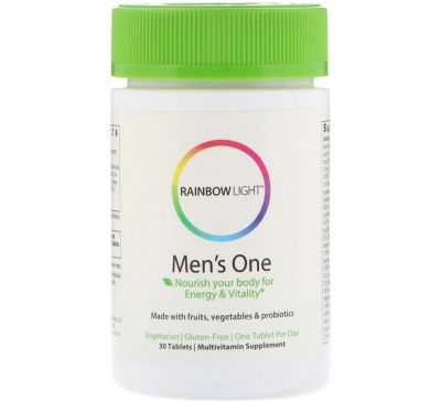 Rainbow Light, Men's One, 30 таблеток