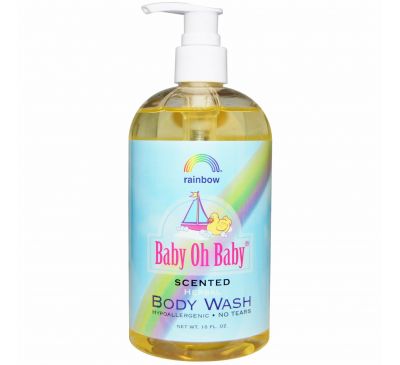Rainbow Research, Baby Oh Baby, травяное очищающее средство, ароматизированное, 16 жидких унций