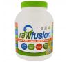 RawFusion, Гибридный протеин растительного происхождения, стручок ванили, 65.3 унции (1854 г)