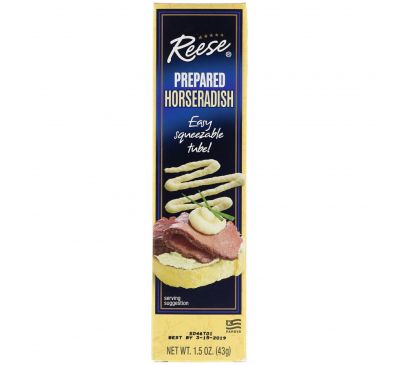 Reese, Prepared Horseradish, 1.5 oz (43 g)