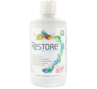 Restore, Минеральная добавка для здорового кишечника, 32 ж. унц. (946 мл)