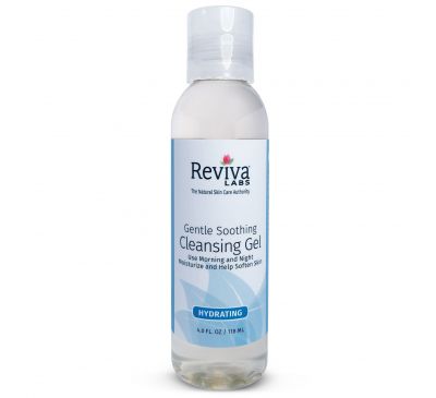Reviva Labs, Gentle Soothing Cleansing Gel, 4 fl oz (118 ml)
