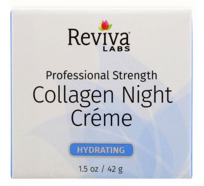 Reviva Labs, Ночной крем с коллагеном, 1,5 унции (42 г)