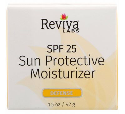 Reviva Labs, Sun Protective Moisturizer, SPF 25, 1.5 oz (42 g)
