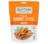 Rhythm Superfoods, Органические морковные палочки, без панировки, 1,4 унции (40 г)