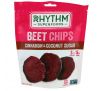 Rhythm Superfoods, Свекольные чипсы, Корица и кокосовый сахар, 1,4 унции (40 г)