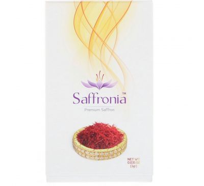 Saffronia Inc, Шафран высшего сорта, 0,035 унц. (1 г)