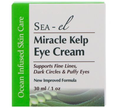 Sea el, Miracle Kelp, крем для области вокруг глаз с чудесными водорослями, 1 унция (30 мл)