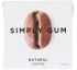 Simply Gum, Жевательная резинка, Натуральный кофе, 15 штук Simply Gum, Жевательная резинка, Натуральный кофе, 15 штук