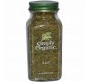 Simply Organic, Базилик, 0,54 унции (15 г)