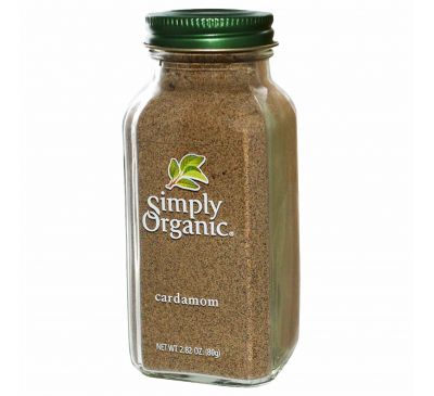 Simply Organic, Кардамон, 2,82 унции (80 г)