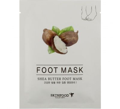 Skinfood, Маска для ног с маслом ши, 0,54 ж. унц. (16 мл)