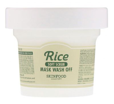 Skinfood, Смываемая рисовая маска, 3,52 унц. (100 г)