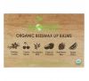 Sky Organics, Organic Beeswax Lip Balms Set, 6 Pack, .15 oz (4.25 g) Each