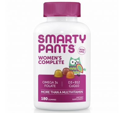 SmartyPants, Women's Complete, 180 жевательных конфет