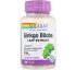 Solaray, Ginkgo Biloba Leaf Extract, 60 mg, 120 VegCaps