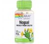 Solaray, Nopal, Prickly Pear Cactus, 500 mg, 100 VegCaps