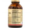 Solgar, Льняное масло, 1250 мг, 250 гелевых капсул
