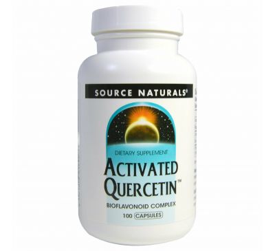 Source Naturals, Активированный кверцетин, 100 капсул