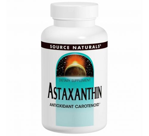 Source Naturals, Астаксантин, 2 мг, 30 капсул