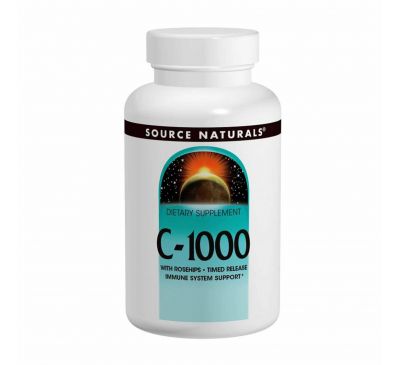 Source Naturals, C-1000, 100 таблеток