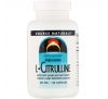 Source Naturals, L-цитруллин, 500 мг, 120 капсул