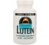 Source Naturals, Лютеин, 20 мг, 120 капсул Source Naturals, Лютеин, 20 мг, 120 капсул