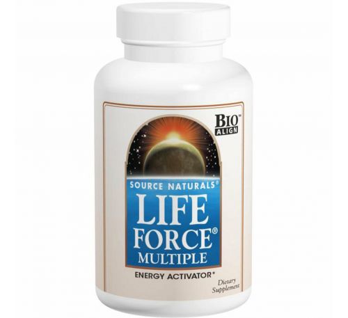 Source Naturals, Мультивитамин Life Force, 180 таблеток