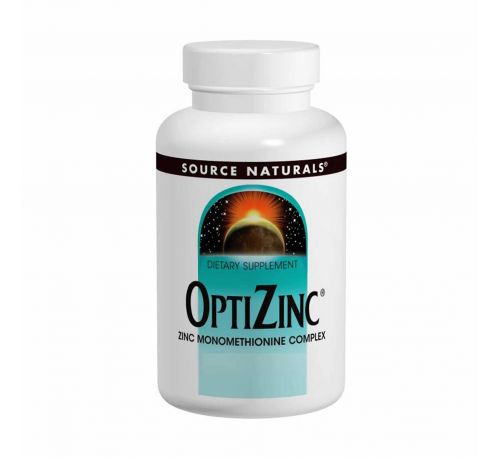 Source Naturals, OptiZinc, 240 таблеток