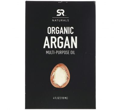 Sports Research, Organic Argan Multi-Purpose oil, 4 fl oz (118 ml)