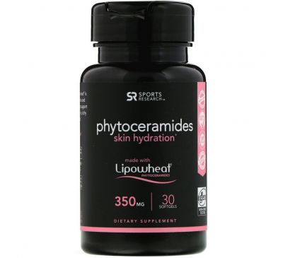 Sports Research, Phytoceramides Lipowheat® 350mg (30 softgels)