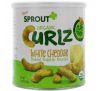 Sprout Organic, Curlz, белый чеддер, 1,48 унц. (42 г)