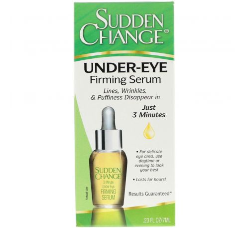 Sudden Change, Under-Eye Firming Serum, .23 fl oz (7 ml)