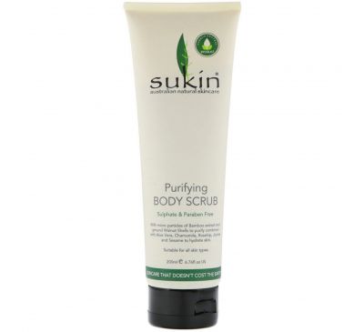 Sukin, Purifying Body Scrub, 6.76 fl oz (200 ml)