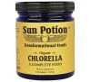 Sun Potion, Порошок Chlorella Algae, Органический, Твердая Обработка, 3,9 унции (111 г)