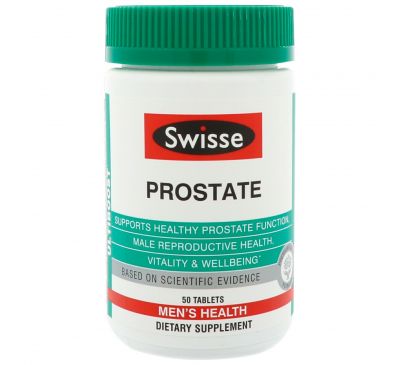 Swisse, Ultiboost для здоровья простаты, 50 таблеток