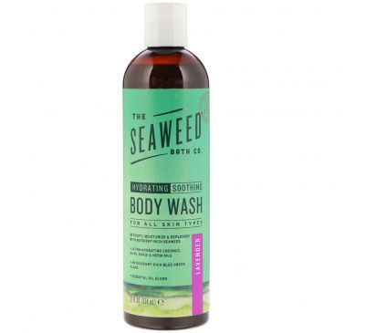 The Seaweed Bath Co., Hydrating Soothing Body Wash, Lavender, 12 fl oz (354 ml)